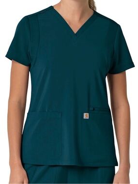 Carhartt Force Cross flex 4 pocket scrubs (top only) size medium